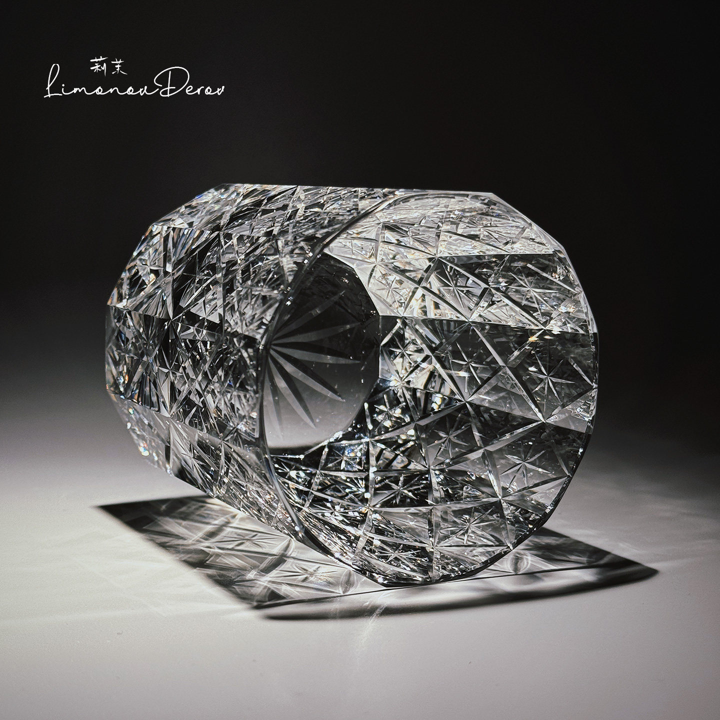 威士忌酒杯高级感江户切子K9手工无铅日式水晶玻璃杯送礼礼盒装,淘宝优惠券,粉丝福利购,淘宝优惠卷