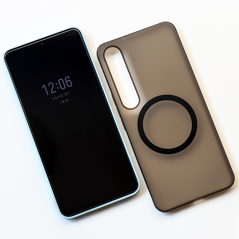 魅友帮适用于魅族21pro/20Pro/21Note/20Class超薄引磁pp壳meizu20/18/18pro手机保护壳微磨砂感轻薄直角边防 - 图0