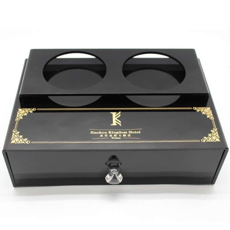 酒店牙具盒亚克力用品卫生间一次性洗漱用品抽屉式客房桌面收纳盒,淘宝优惠券,粉丝福利购,淘宝优惠卷