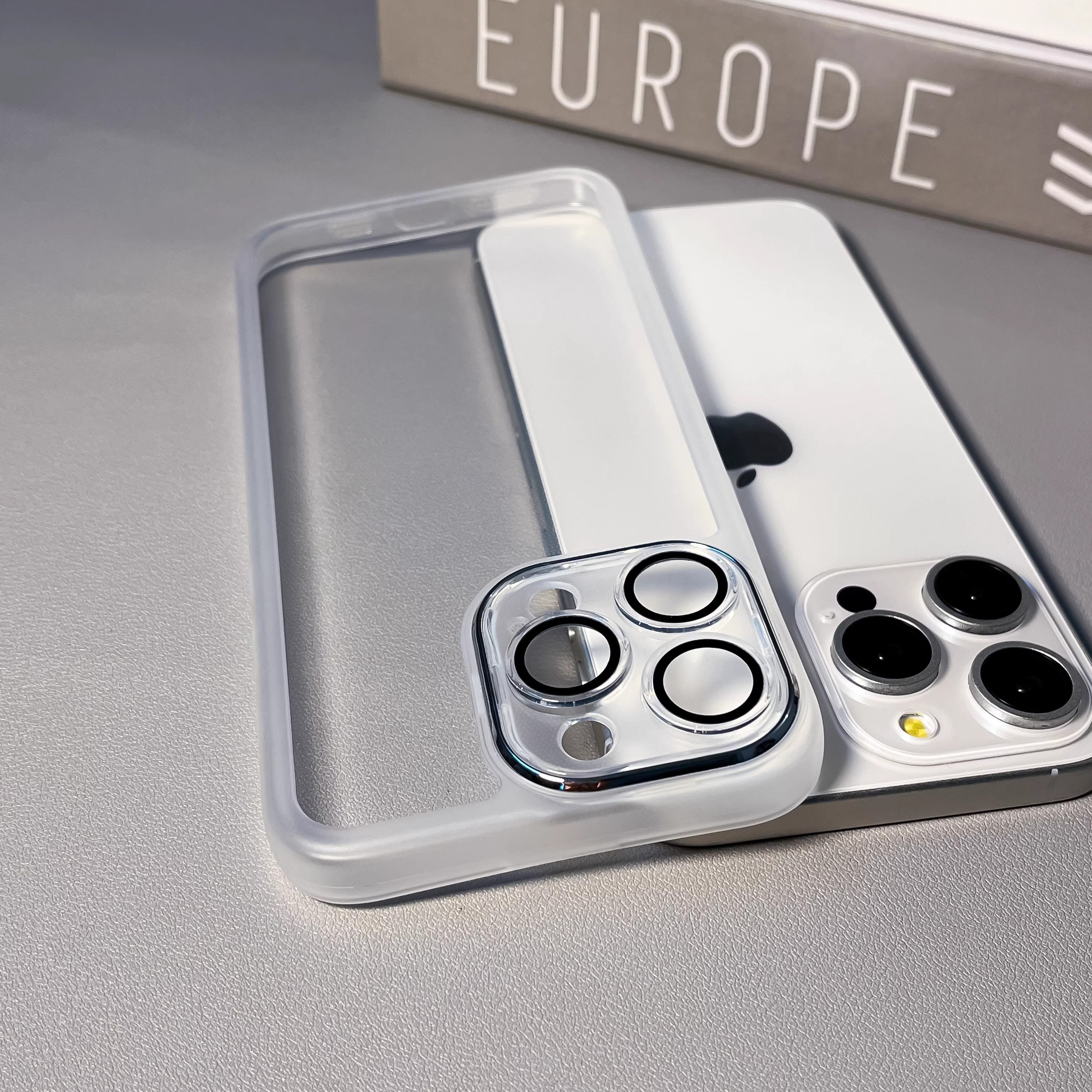 15高级感带镜头膜一体壳适用iphone16透明纯色15promax手机壳11/12promax透明14全包小众网红男女13防摔软壳,淘宝优惠券,粉丝福利购,淘宝优惠卷