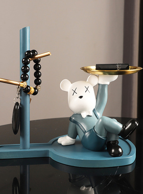 树脂收纳现代客厅装饰摆件