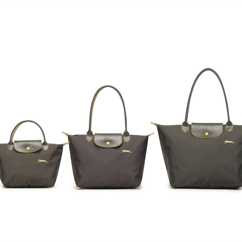 真皮法国龙骧包尼龙手提防水饺子包 佐析女士包袋