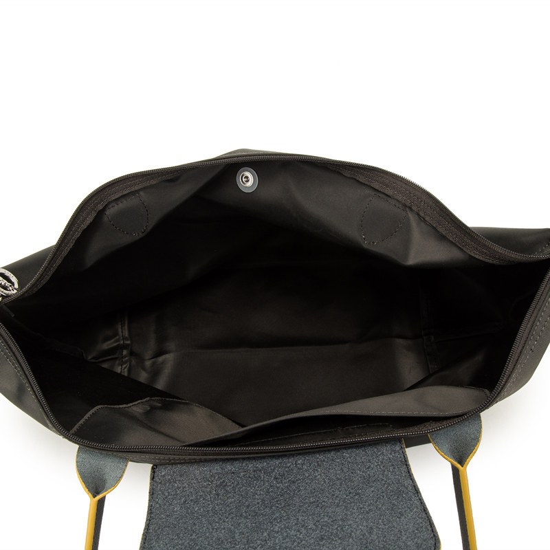 真皮法国龙骧包尼龙手提防水饺子包 佐析女士包袋