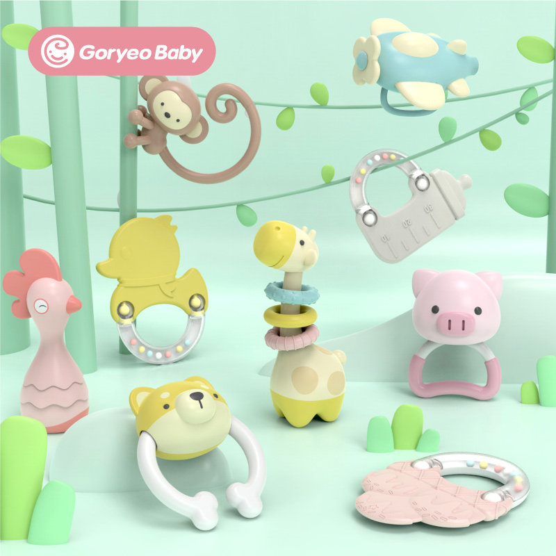 goryeobaby高丽宝贝牙胶手摇铃礼盒 goryeobaby摇铃