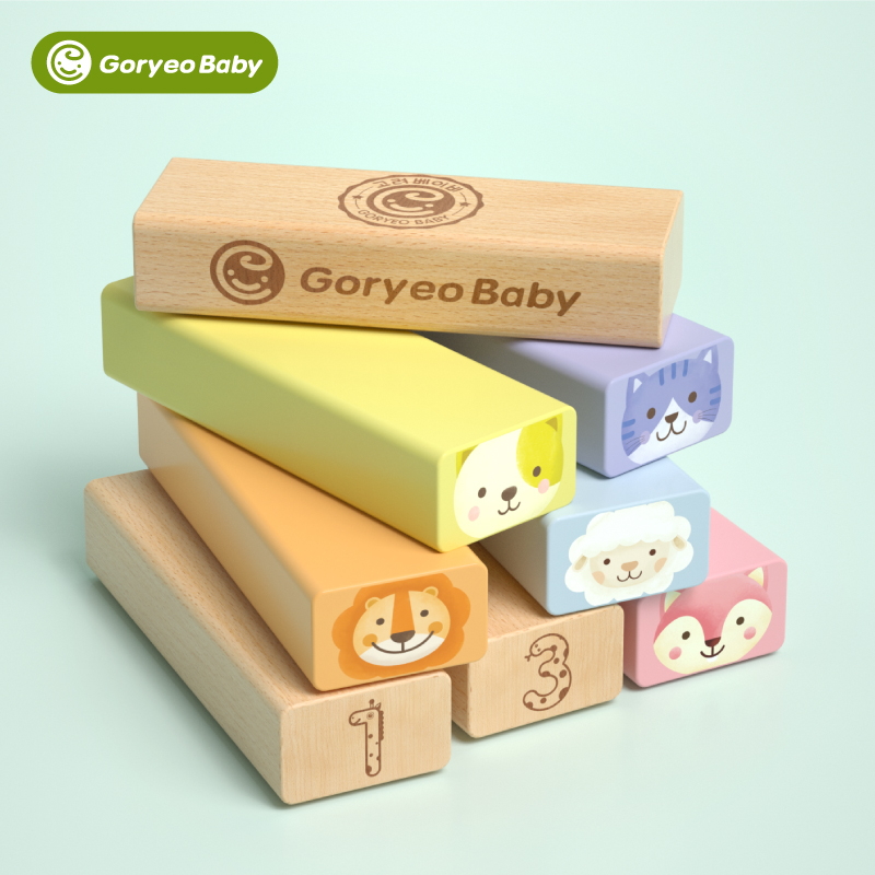 goryeobaby叠叠乐积木儿童益智玩具抽搭平衡层层叠亲子摇摆叠叠高