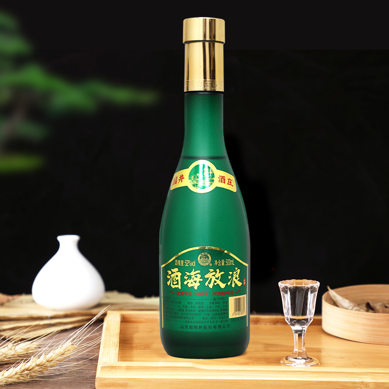 扳倒井 国井1915酒庄 酒海放浪 52度浓香型白酒 500ml *2件