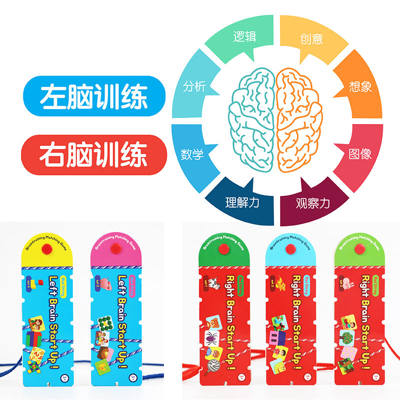 Braintraining Matching Game全脑训练绳子游戏书(全5册) Nana Story编原版其它 wxfx-图0