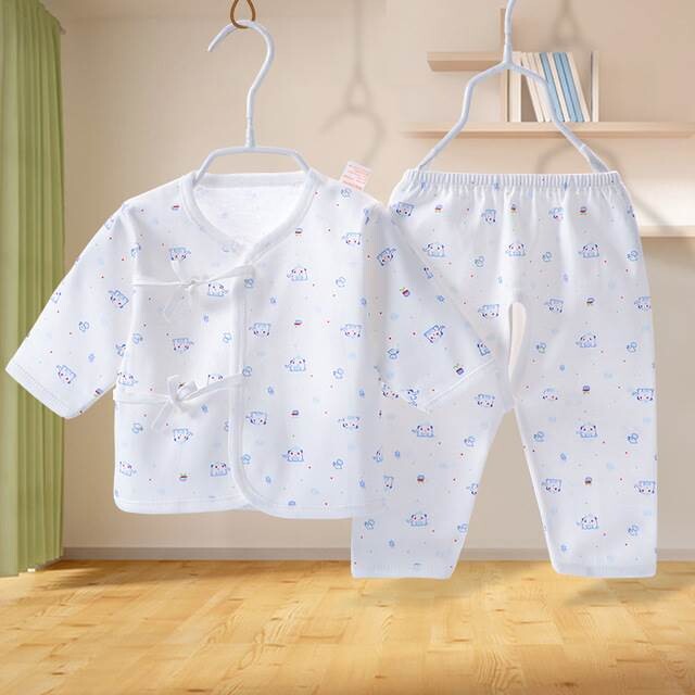 新生儿和尚服纯棉秋冬季宝宝个内衣 考味佳健祥连身衣/爬服/哈衣