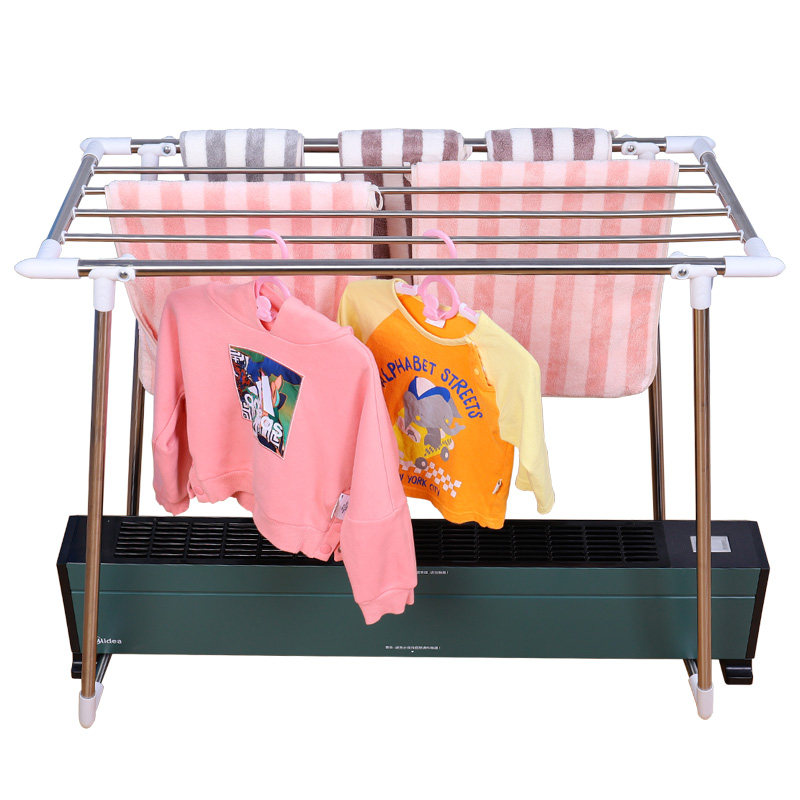 不锈钢踢脚线取暖器烘衣架晒被子室内飘窗落地折叠毛巾婴儿晾衣架,淘宝优惠券,粉丝福利购,淘宝优惠卷