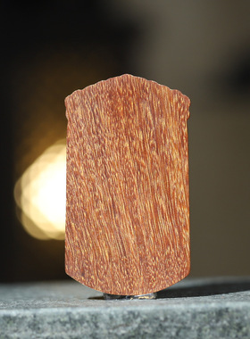 金星紫檀浮雕工艺雕刻单面吉祥富贵牌子吊坠挂件中国风文玩脖挂