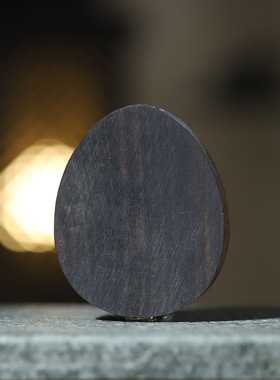 菩萨棋沉香木雕刻弥勒牌子吊坠挂件中国风手把件木质随身脖挂项饰