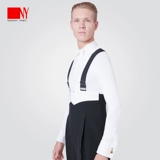 NY Naya Modeling Dance Tance New Men's Competition Рубашка съемки Zipper Butterfly получила танцевальную серию Dance Server