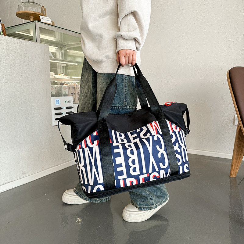 旅行包女大容量收纳袋折叠旅行收纳包短途行李包手提待产包托特包,淘宝优惠券,粉丝福利购,淘宝优惠卷