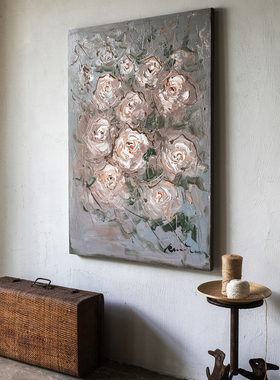 Jellypaint中古风花卉肌理油画
