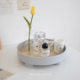 Ins Nordic living room desktop storage tray round tray