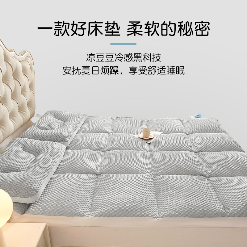 夏季软垫家用榻榻米凉豆豆单人褥子 伊诺恩床垫/床褥/床护垫/榻榻米床垫