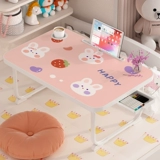 Небольшой мультипликационный столик спальня ленивый компьютерный стол может сложить столик за столом для общежития для кровати на вершине кровати