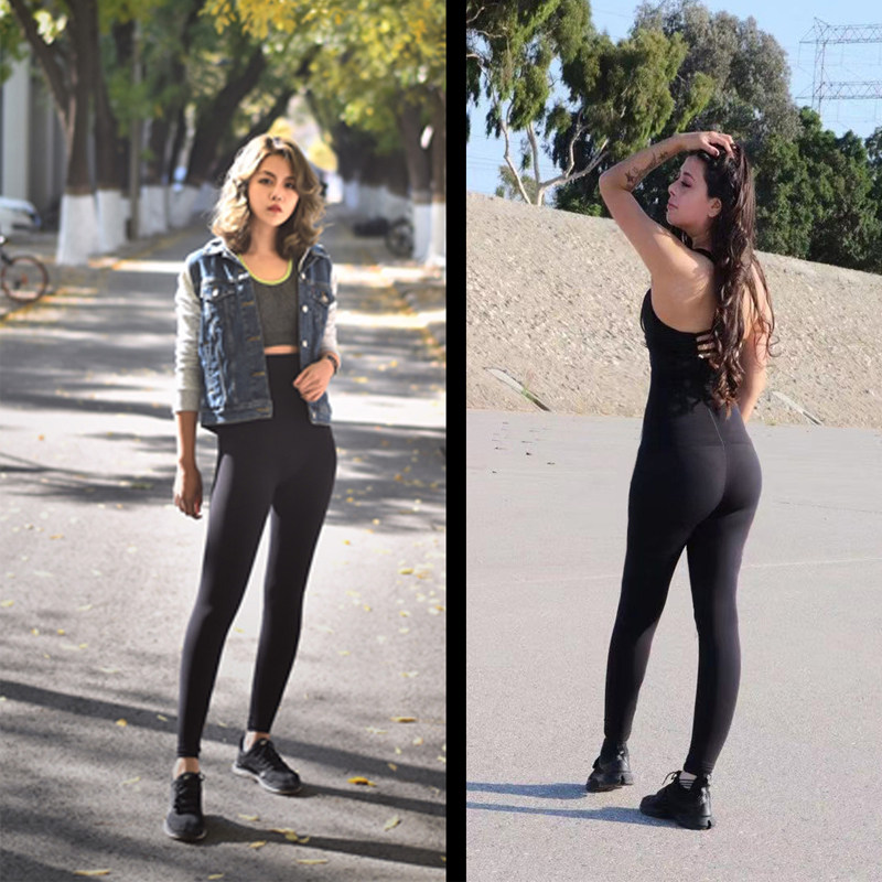 维塑高腰瘦大腿压力产后收腹裤长裤 lavendersblue塑身美体裤