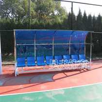Promotion of new spot 8 Seating Grounds Mobile Football Protective Shed Substitute Seating Coach Rest Shading Shed