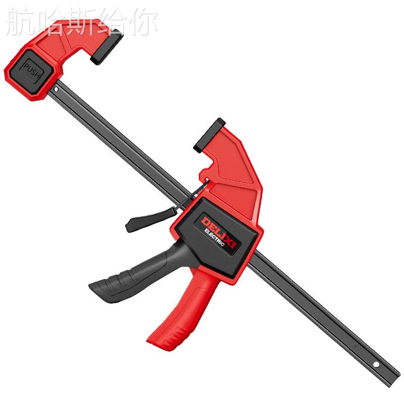 德力西电气木工夹f型直角快速木工固定夹双向反撑板式强力压紧器 - 图3