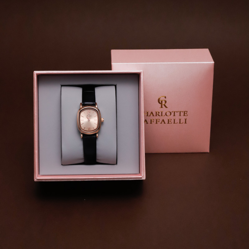 【新品】cr夏洛特小可可椭圆复古女表 charlotteraffaelli欧美腕表