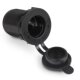 Modification of automobile and motorcycle accessories waterproof power supply mother seat car cigarette lighter socket DS1011 black