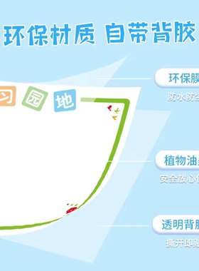 公告栏展示板宣传栏学习园地墙贴