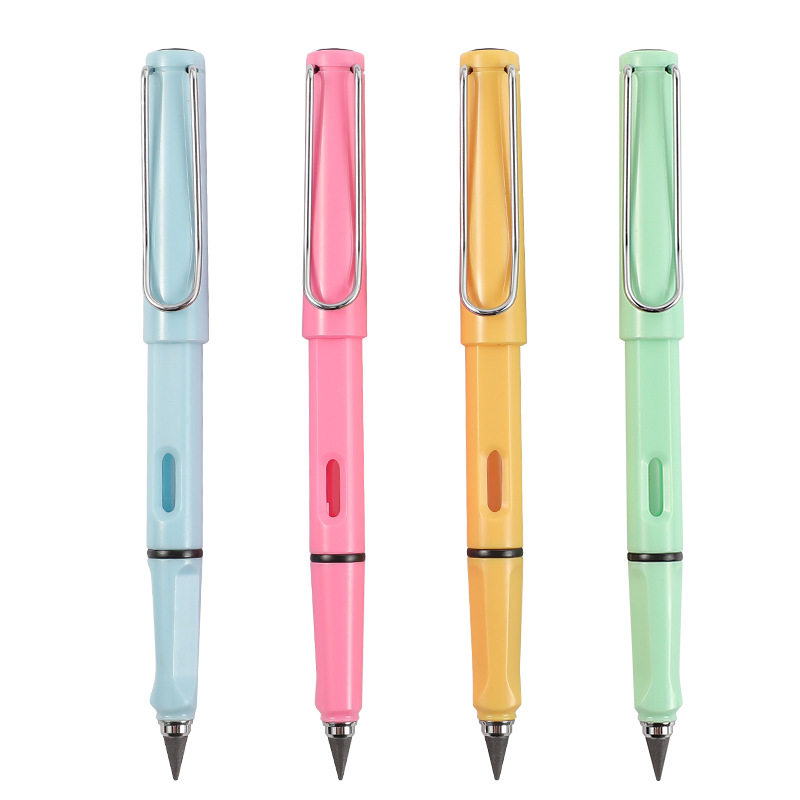 不用削永恒铅笔学生写字可擦免削铅笔绘画不易断写不完铅笔