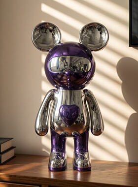 现代简约暴力熊客厅电视柜摆件