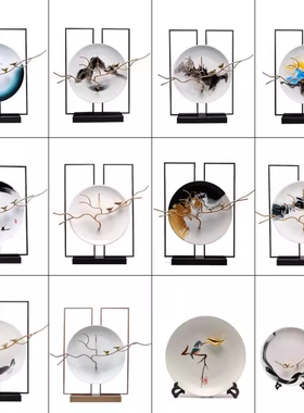 瓷器摆件陶瓷客厅陈列艺术品装饰