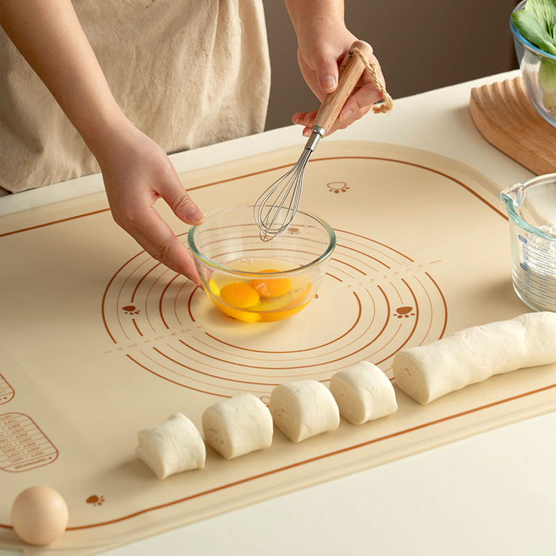 硅胶揉面垫大号食品级加厚家用防溢烘焙不粘面食案板和面擀面垫子 - 图0