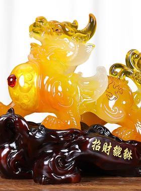 貔貅摆件招财一对玄关客厅办公室装饰品新房乔迁店铺开业大吉礼物