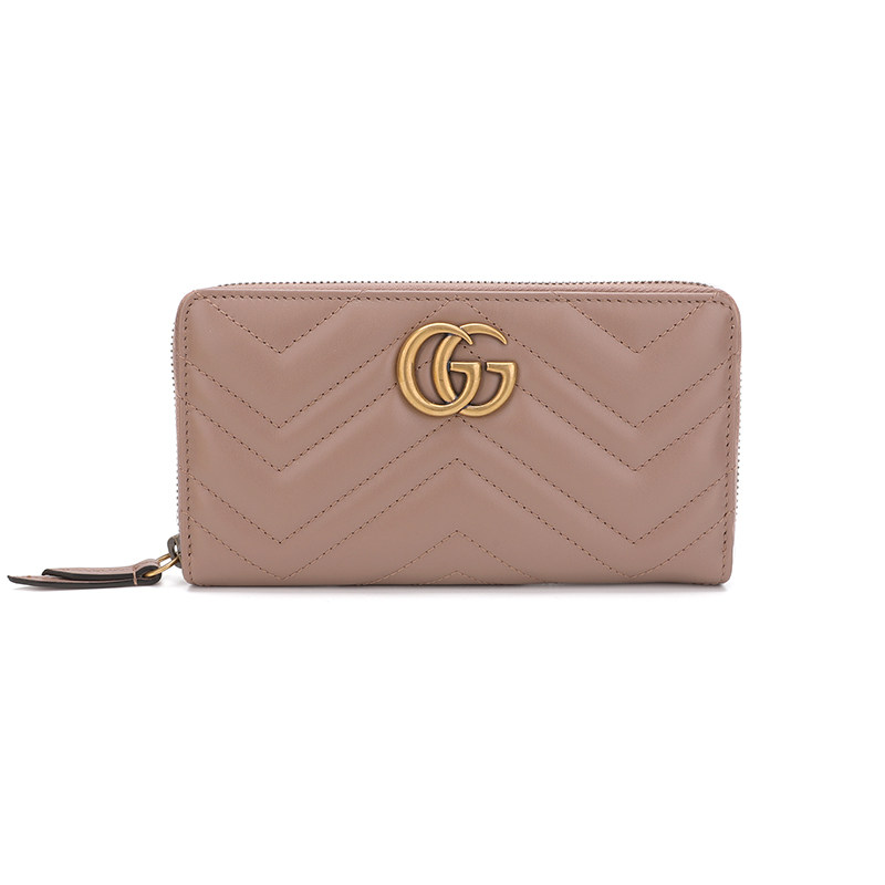 gucci /古驰marmont全拉链式钱包 MUSE海外钱包
