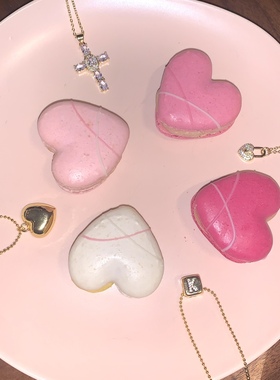 sweetbones辣妹定制字母骰子闪钻字母项链金色欧美饰品