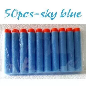 [50pcs nerf blaster N-strike Elite dart airsoft.gun pistol Cl]