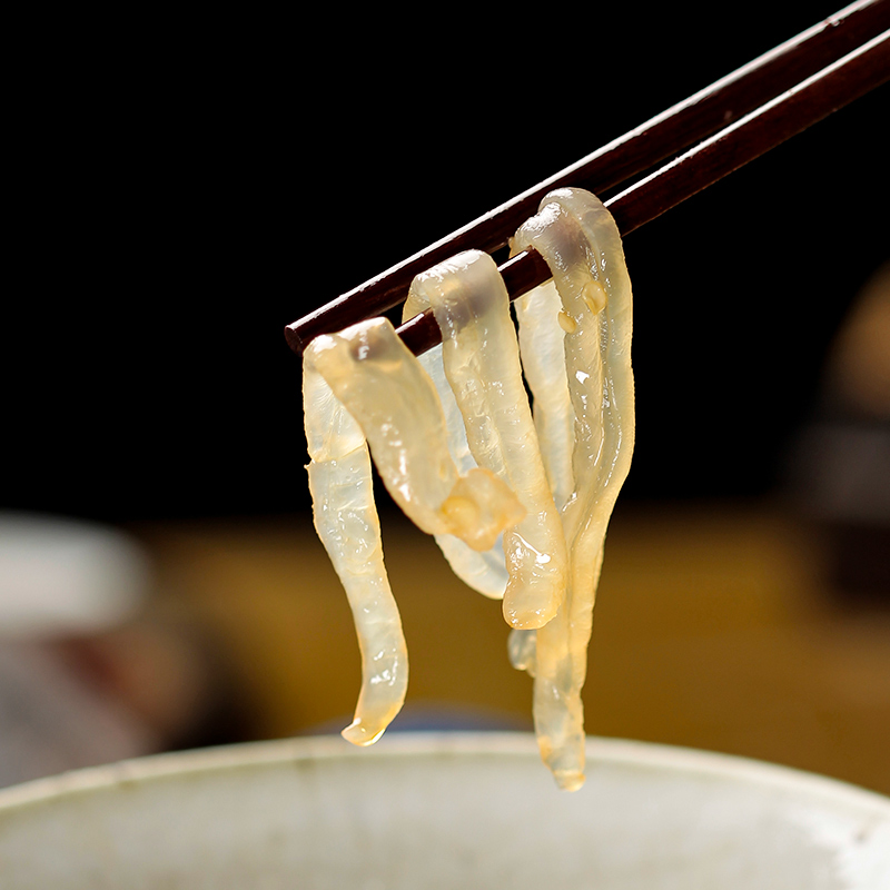 顺生海蜇盐渍海蜇丝非特级即食野生哲皮蛰头凉拌脆无沙500g包邮 - 图1