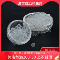 Buddha statue Buddha tavern for manza tray clothing stash supplies Seven precious stones white glazed jewel 2 Yuan 1 Two