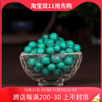 Supplies Buddha Buddha Buddha Towers containing supplies for Manzal disc Eight for seven precious stones Green pine stone Round 6 Yuan 1 Two