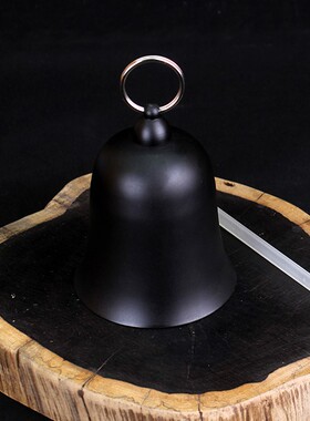 佛用品3/4/5寸国产帝钟寺院吊钟铜钟铜磬木鱼档子地钟法钟