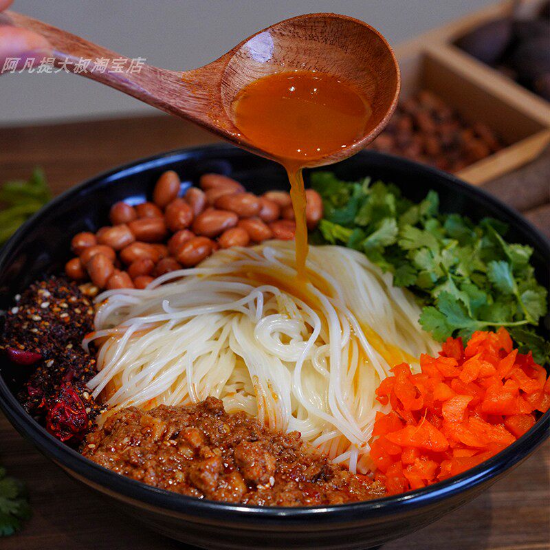 福小熙肉酱米线袋装正宗徐州风味香辣拌粉炸酱水煮方便速食鲜米线,淘宝优惠券,粉丝福利购,淘宝优惠卷
