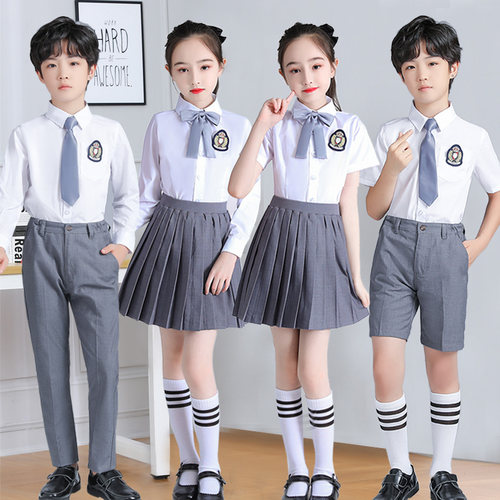 中小学生大合唱表演服装儿童诗朗诵演出服歌咏比赛校服班服元旦节 - 图1