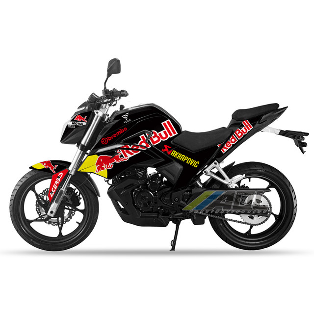 Adapted to Loncin Promise 200R sticker body print waterproof sunscreen protective film latte art modification personalized decal