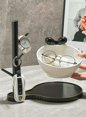 高颜值进门入户玄关收纳摆件