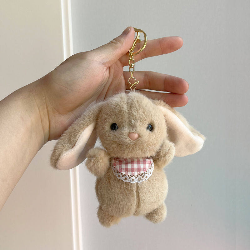 可爱小兔子毛绒钥匙扣卡通情侣包包挂件女生公仔小玩偶书包挂饰品,淘宝优惠券,粉丝福利购,淘宝优惠卷