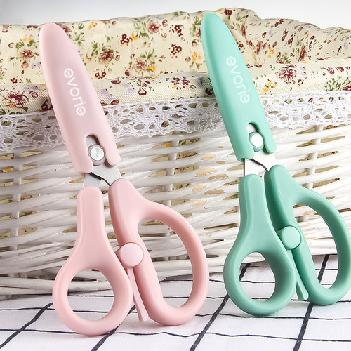 爱得利宝宝辅食剪刀婴儿食物剪刀儿童外带便携辅食剪研磨器工具 - 图2