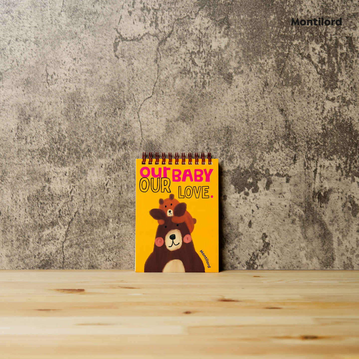 『Montilord』厚上翻线圈本A6喂养计划熊熊个性记录加厚护眼高效简约防水平摊顺滑笔记本好ins风实用口袋喂奶,淘宝优惠券,粉丝福利购,淘宝优惠卷