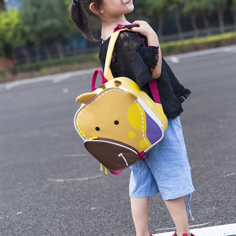 韩版儿童背包卡通动物双肩包可爱书包男女宝宝2-3-4岁幼儿园52岁