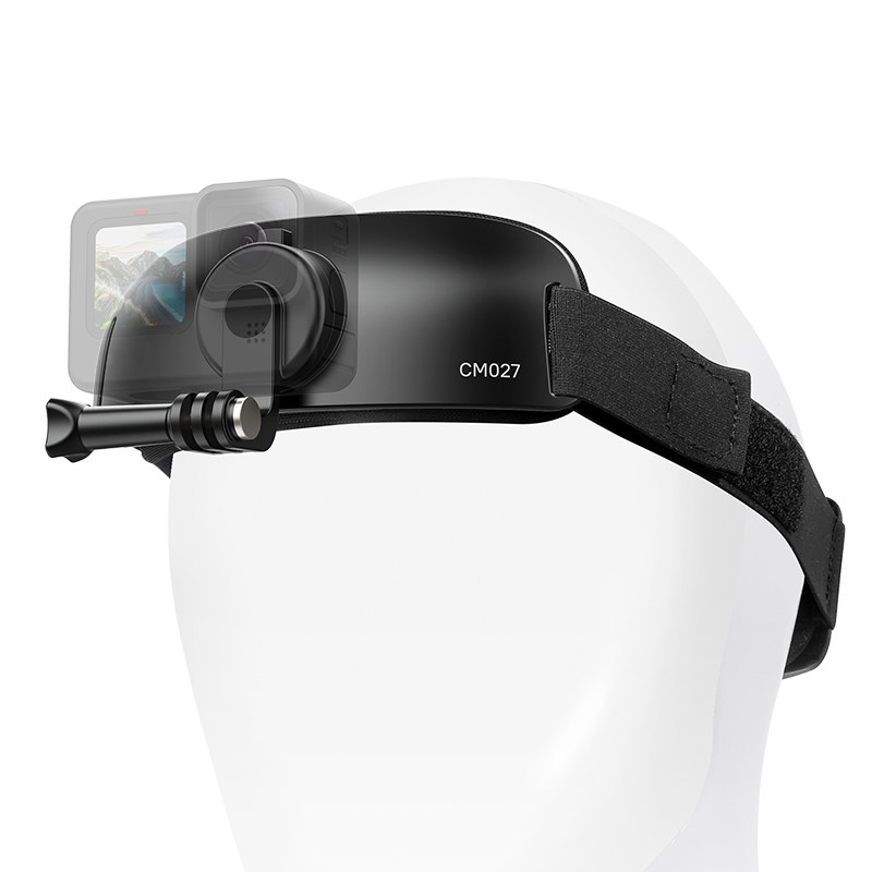 Ulanzi优篮子CM027头戴支架POV第一人称视角拍摄设备直播action5/4运动相机Ace pro头带拍摄神器gopro配件,淘宝优惠券,粉丝福利购,淘宝优惠卷