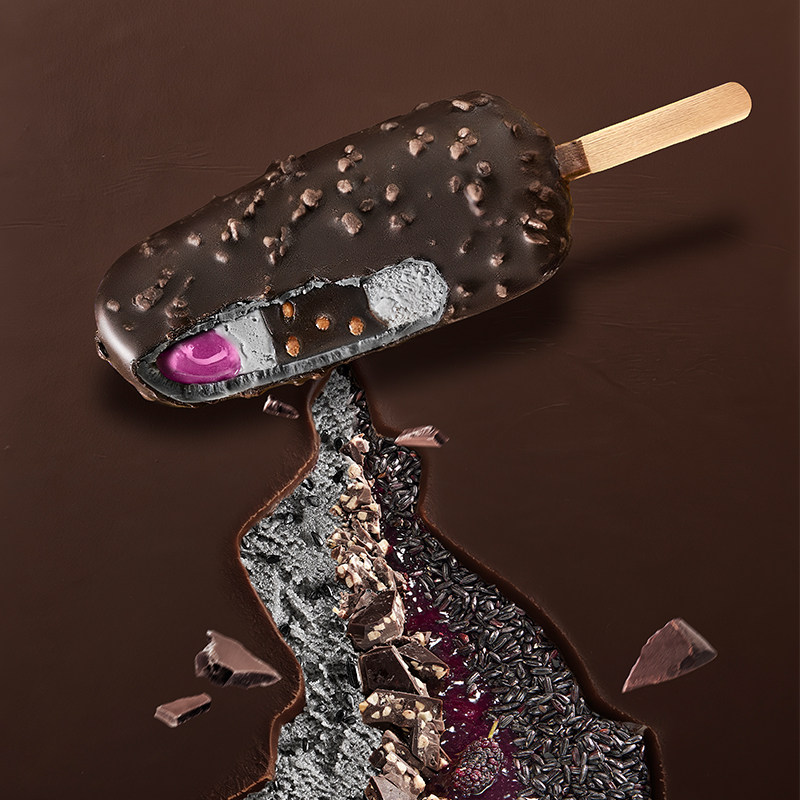 【百亿】伊利冰淇淋巧乐兹乌漆麻嘿四重柠檬流心组合雪糕 25支