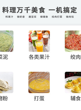 欧规多功能厨房手持料理棒 婴儿辅食电动搅拌棒料理机榨汁绞肉机